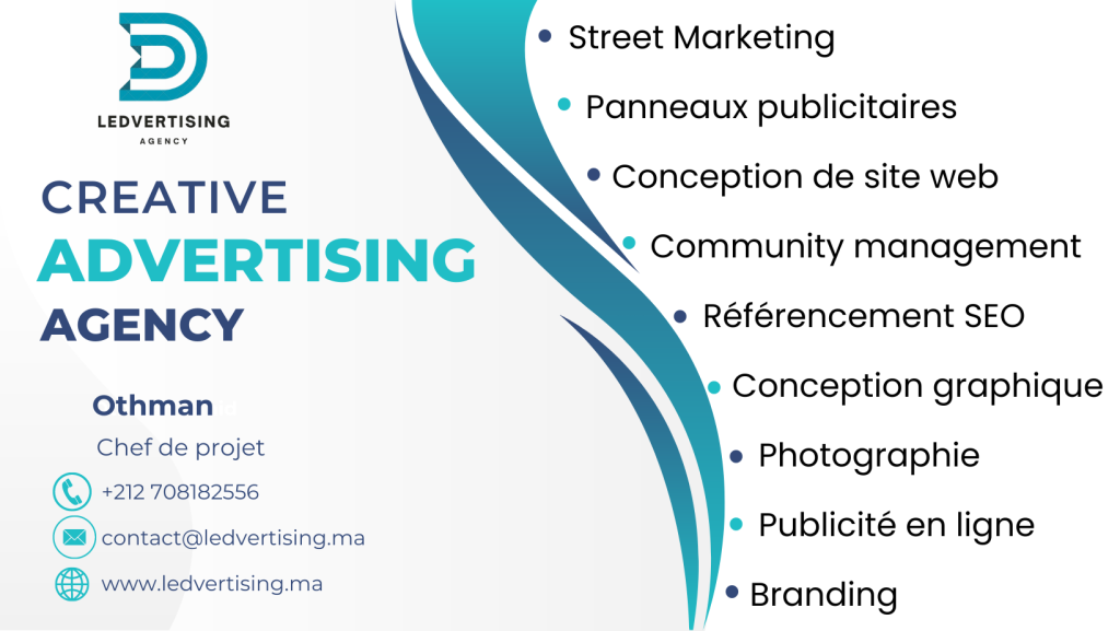 Agence de communication et publicité marrakech