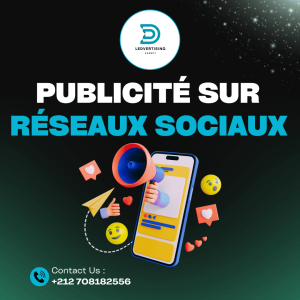 Publicité sur les réseaux sociaux marrakech