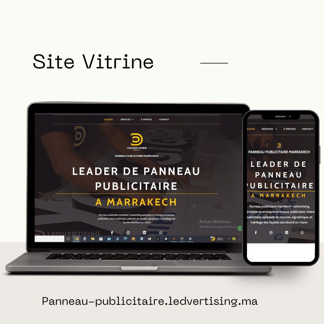 creation site web marrakech